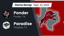 Recap: Ponder  vs. Paradise  2023