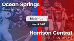 Matchup: Ocean Springs High vs. Harrison Central  2016