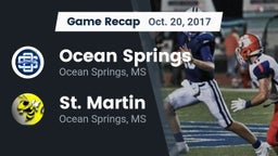 Recap: Ocean Springs  vs. St. Martin  2017