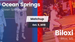 Matchup: Ocean Springs High vs. Biloxi  2018