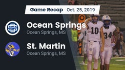 Recap: Ocean Springs  vs. St. Martin  2019