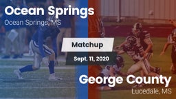 Matchup: Ocean Springs High vs. George County  2020