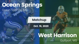 Matchup: Ocean Springs High vs. West Harrison  2020