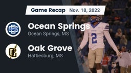 Recap: Ocean Springs  vs. Oak Grove  2022