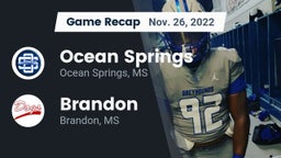 Recap: Ocean Springs  vs. Brandon  2022