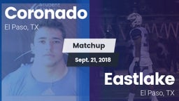 Matchup: Coronado  vs. Eastlake  2018