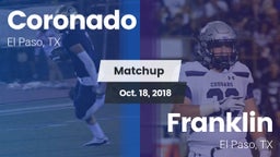Matchup: Coronado  vs. Franklin  2018
