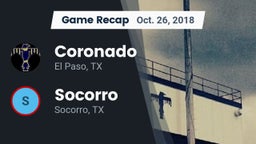 Recap: Coronado  vs. Socorro  2018