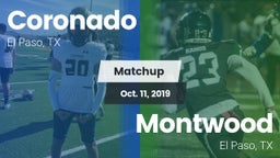 Matchup: Coronado  vs. Montwood  2019