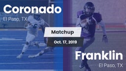 Matchup: Coronado  vs. Franklin  2019
