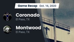 Recap: Coronado  vs. Montwood  2020