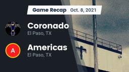 Recap: Coronado  vs. Americas  2021