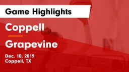 Coppell  vs Grapevine  Game Highlights - Dec. 10, 2019