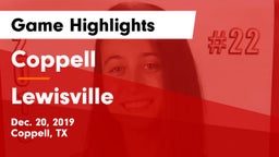 Coppell  vs Lewisville  Game Highlights - Dec. 20, 2019