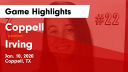 Coppell  vs Irving  Game Highlights - Jan. 10, 2020