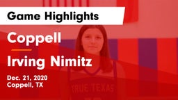 Coppell  vs Irving Nimitz Game Highlights - Dec. 21, 2020