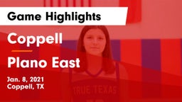 Coppell  vs Plano East  Game Highlights - Jan. 8, 2021