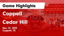 Coppell  vs Cedar Hill  Game Highlights - Dec. 27, 2023