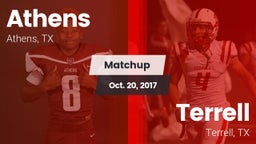 Matchup: Athens  vs. Terrell  2017