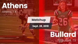 Matchup: Athens  vs. Bullard  2018