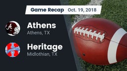 Recap: Athens  vs. Heritage  2018