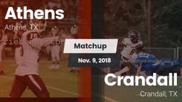 Matchup: Athens  vs. Crandall  2018