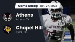 Recap: Athens  vs. Chapel Hill  2023