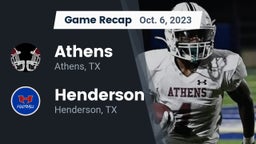 Recap: Athens  vs. Henderson  2023