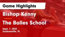 Bishop Kenny  vs The Bolles School Game Highlights - Sept. 7, 2023