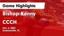 Bishop Kenny  vs CCCH Game Highlights - Oct. 6, 2023