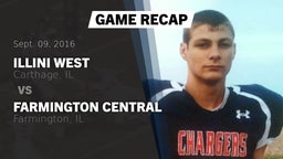 Recap: Illini West  vs. Farmington Central  2016