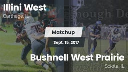 Matchup: Illini West High vs. Bushnell West Prairie 2017