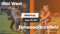 Matchup: Illini West High vs. Elmwood/Brimfield  2017