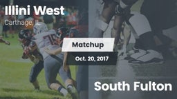 Matchup: Illini West High vs. South Fulton 2017