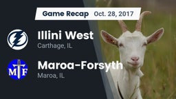 Recap: Illini West  vs. Maroa-Forsyth  2017