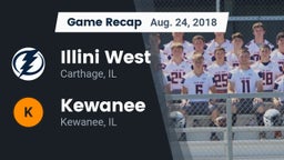 Recap: Illini West  vs. Kewanee  2018