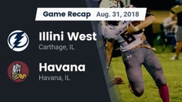 Recap: Illini West  vs. Havana  2018