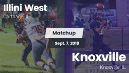 Matchup: Illini West High vs. Knoxville  2018