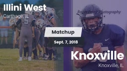 Matchup: Illini West High vs. Knoxville  2018