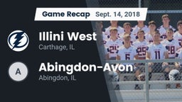 Recap: Illini West  vs. Abingdon-Avon  2018