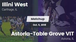 Matchup: Illini West High vs. Astoria-Table Grove VIT  2018