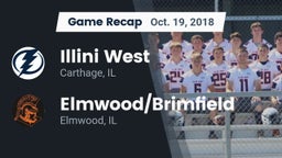 Recap: Illini West  vs. Elmwood/Brimfield  2018