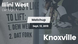 Matchup: Illini West High vs. Knoxville 2019