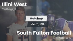 Matchup: Illini West High vs. South Fulton Football 2019