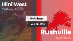 Matchup: Illini West High vs. Rushville  2019