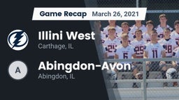 Recap: Illini West  vs. Abingdon-Avon  2021