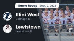 Recap: Illini West  vs. Lewistown  2022