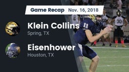 Recap: Klein Collins  vs. Eisenhower  2018