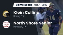 Recap: Klein Collins  vs. North Shore Senior  2020