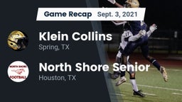 Recap: Klein Collins  vs. North Shore Senior  2021